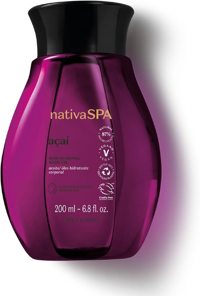 Óleo Hidratante Nativa Spa Açaí, 200ml