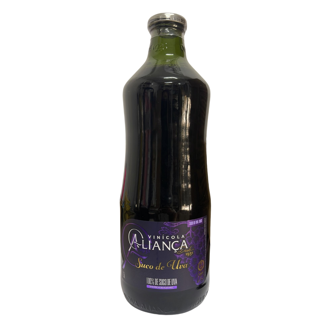 Suco de uva integral Aliança 1,5 litros