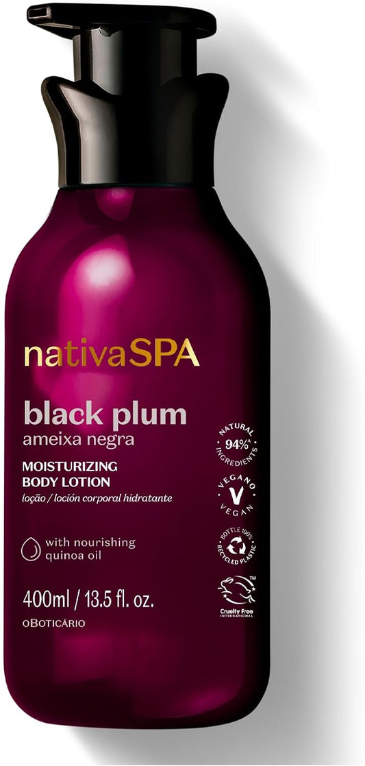 Loção Hidratante Nativa Spa Ameixa Negra, 400ml