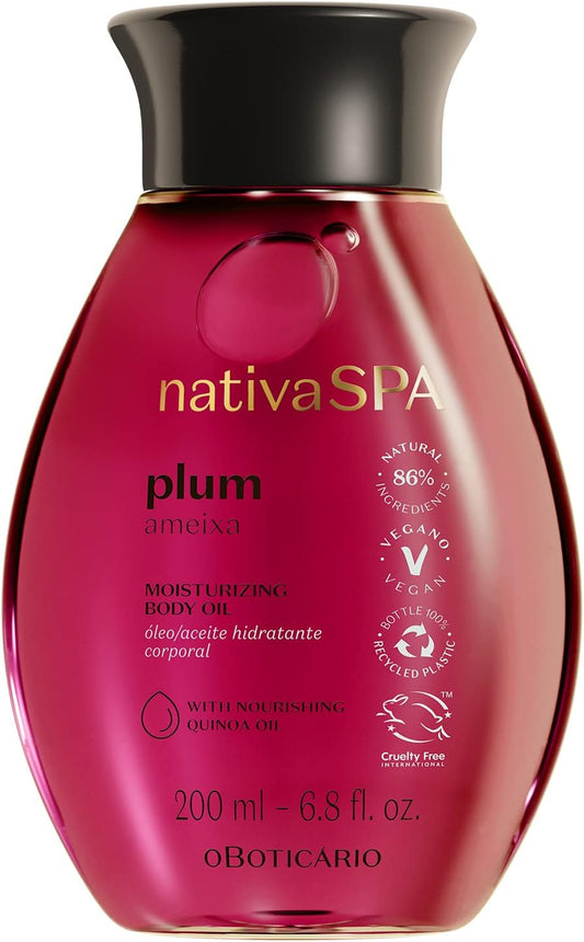Óleo Hidratante Nativa Spa Ameixa, 200ml