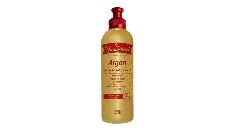 Creme de Pentear Multifuncional Argan Yamasterol 320g.(Creme)