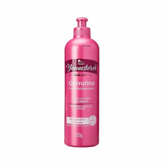 Creme Capilar Queratina Multifuncional Yamasterol 320g.(Creme)
