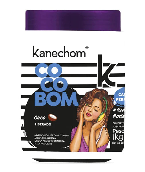 Creme Reconstrutor Hidratante Coco bom Kanechom 1kg.