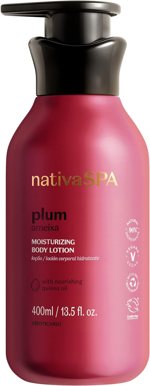 Loção Hidratante Nativa SPA Ameixa, 400ml Boticario