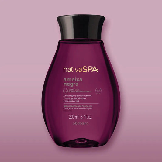 Óleo Hidratante Nativa Spa Ameixa Negra, 200ml
