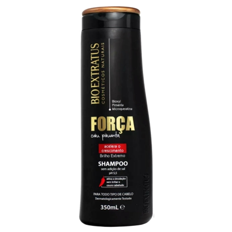 Shampoo força c/ pimenta bio extratus 350ml