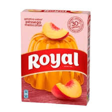 Gelatina Pêssego Royal (gelatina melocotón) 2uni