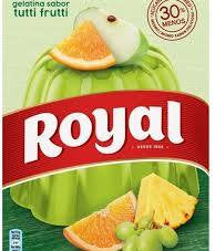 Gelatina Tutti-frutti Royal 2uni