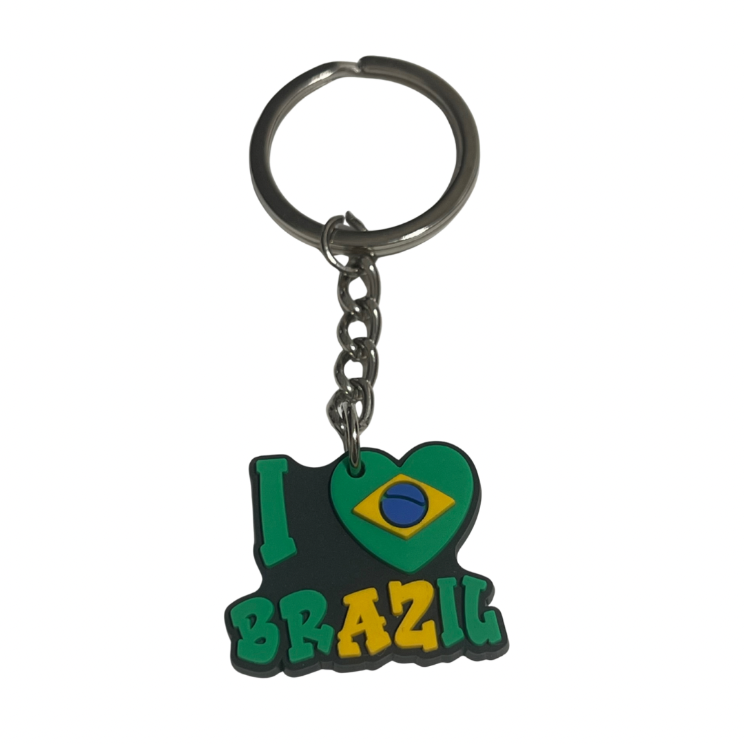 Llavero I ❤️ Brazil 🇧🇷