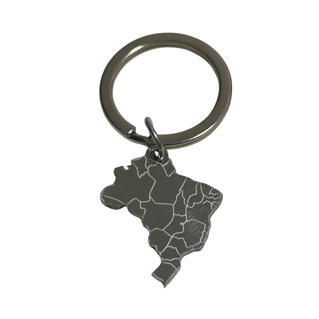 🔑 Llavero Mapa de Brasil