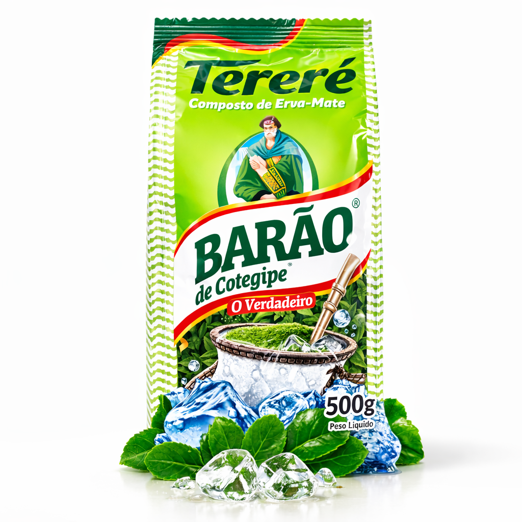 Erva Terere Menta e Limão Barão 500gr.