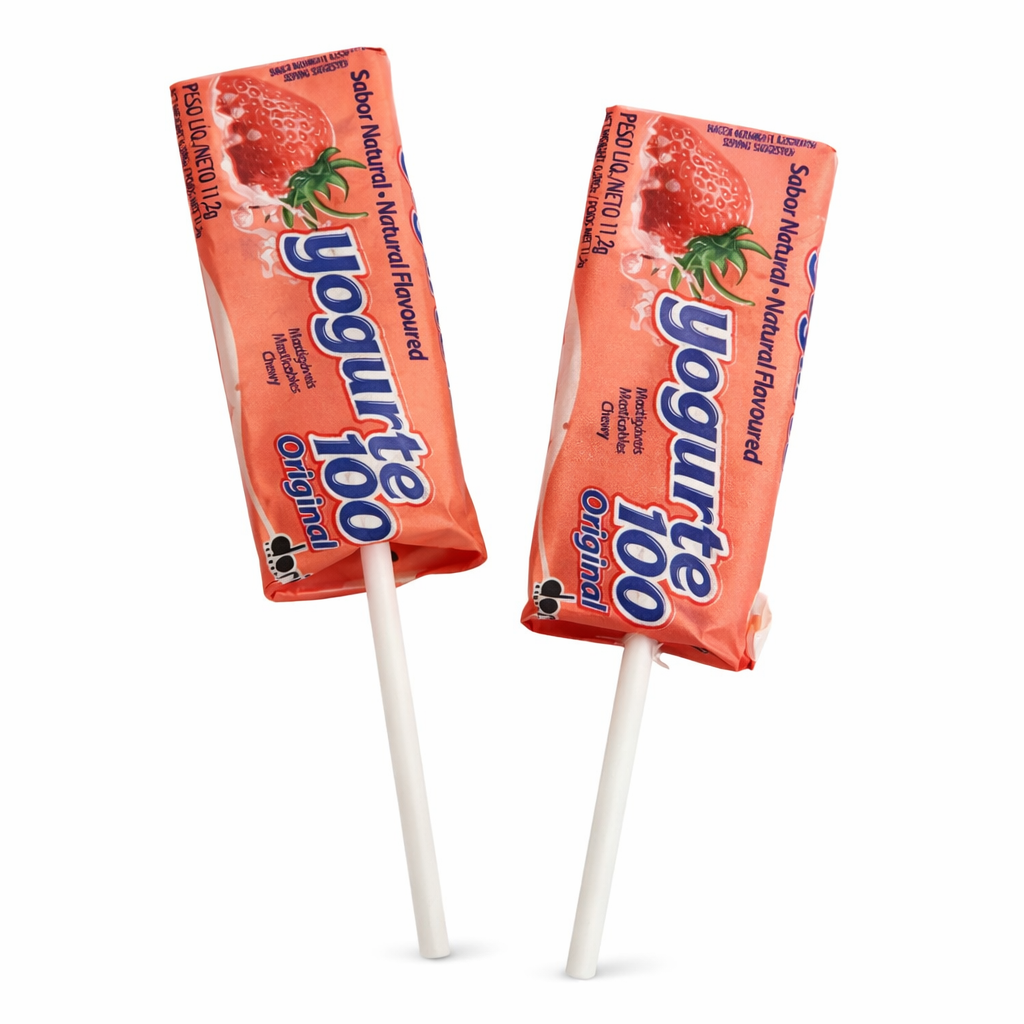 YOGURTE Pirulito Mastigável Yorgut 1 unidad (caramelo masticable yogur)