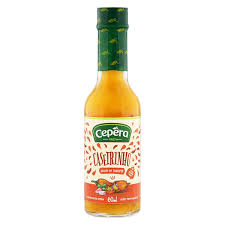 Molho de pimenta Caseirinho cepêra 60ml.