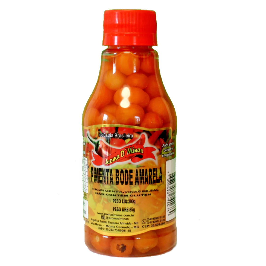 Bode Pimenta Amarela AROMA DE MINAS 85 g
