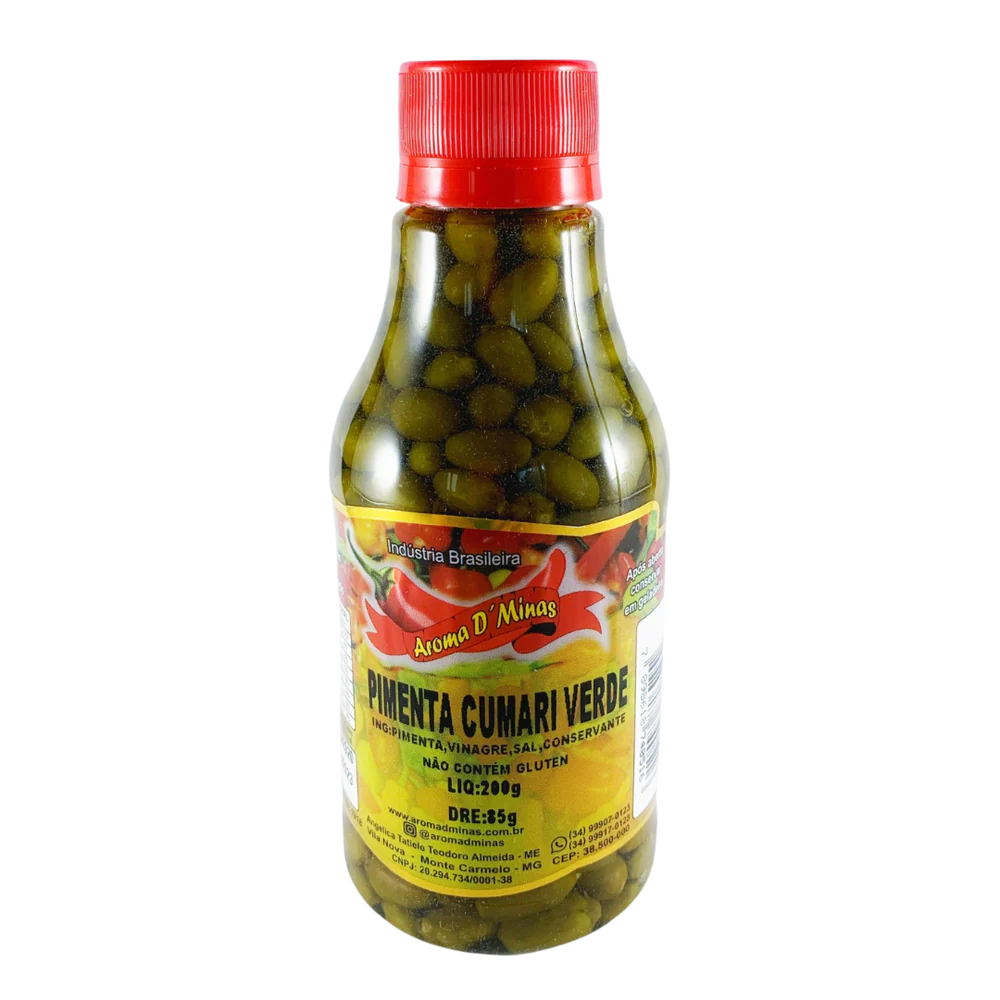 Pimenta Cumari Verde AROMA DE MINAS 85 g