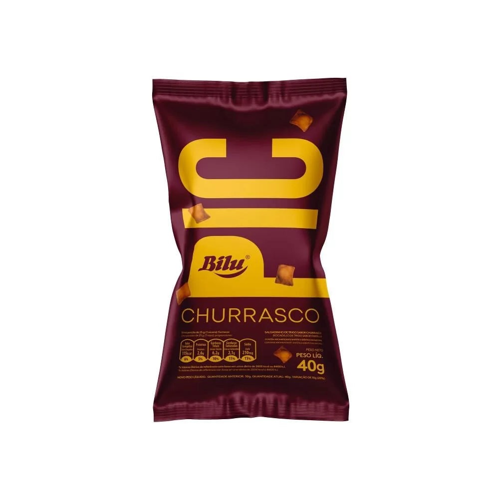 Salgadinhos Pic Premium Churrasco 40g BILU