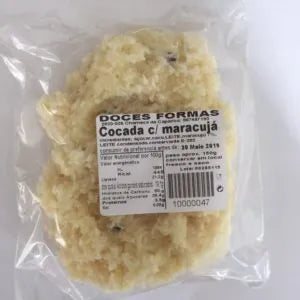 Cocada de Maracujá formato 80g (Maracujá com coco doce)