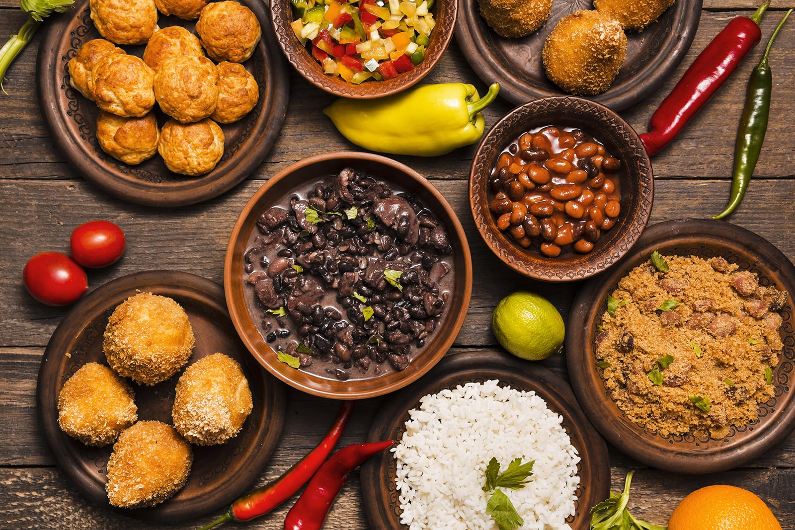 Comida 100% brasil