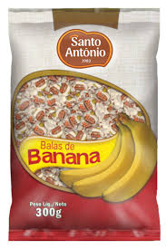 Bala de Banana Santo Antônio 300gr