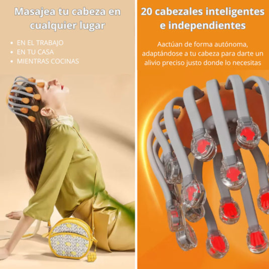 Pulpo masajeador antiestrés pro