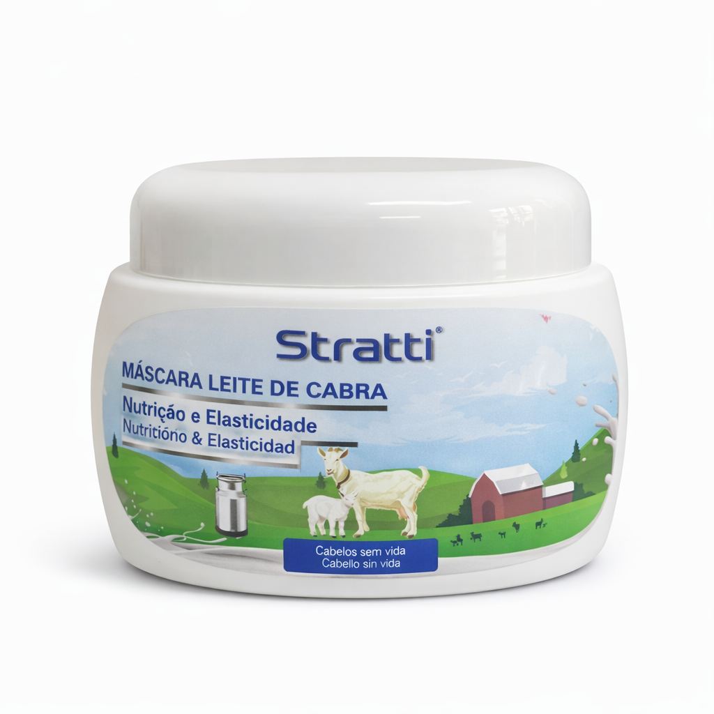 Mascarilla Stratti Leite de Cabra 400ml.