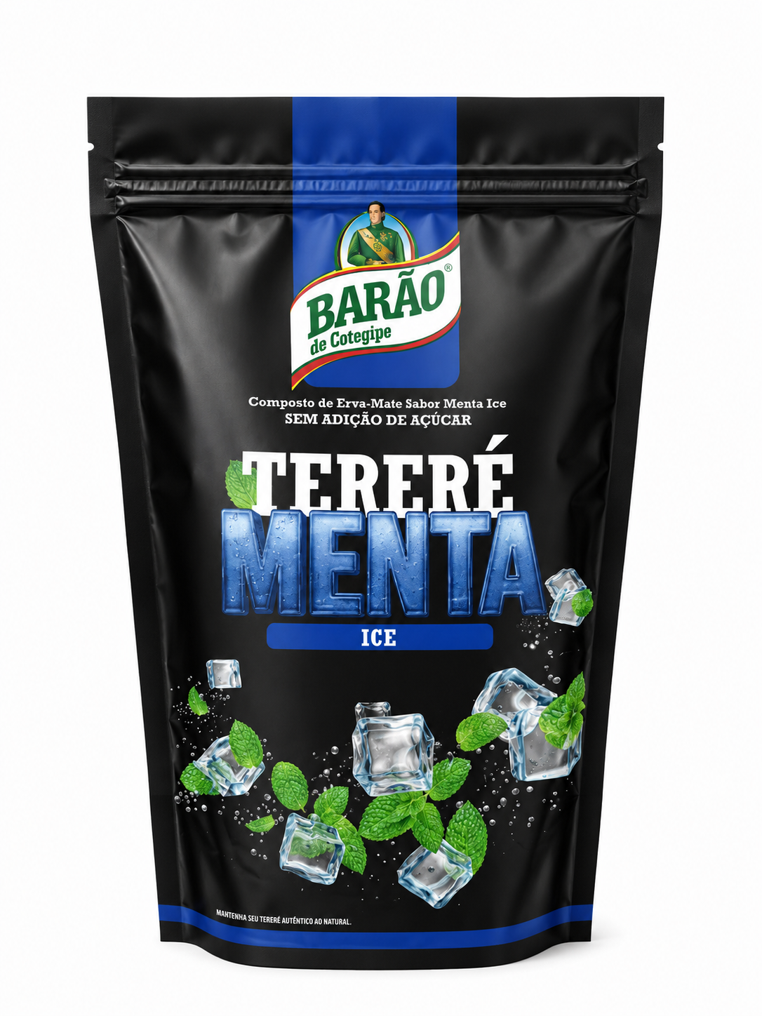 Erva Terere Menta Ice BARÃO 500g