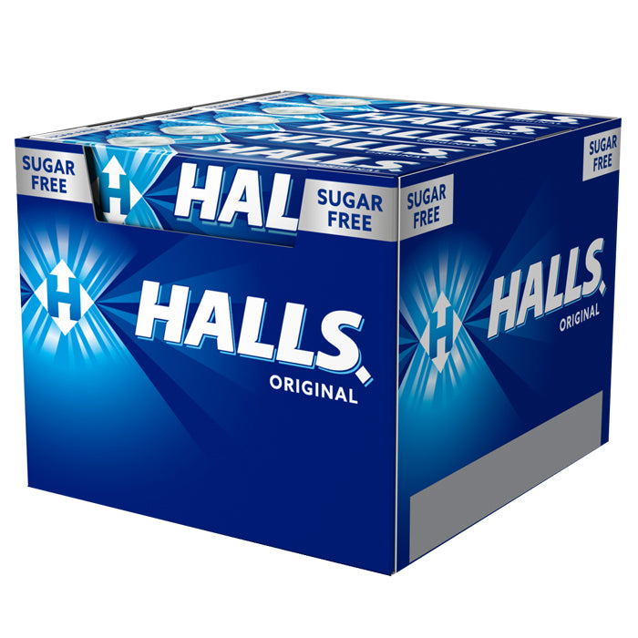 Halls Mentol caramelos duros uni.