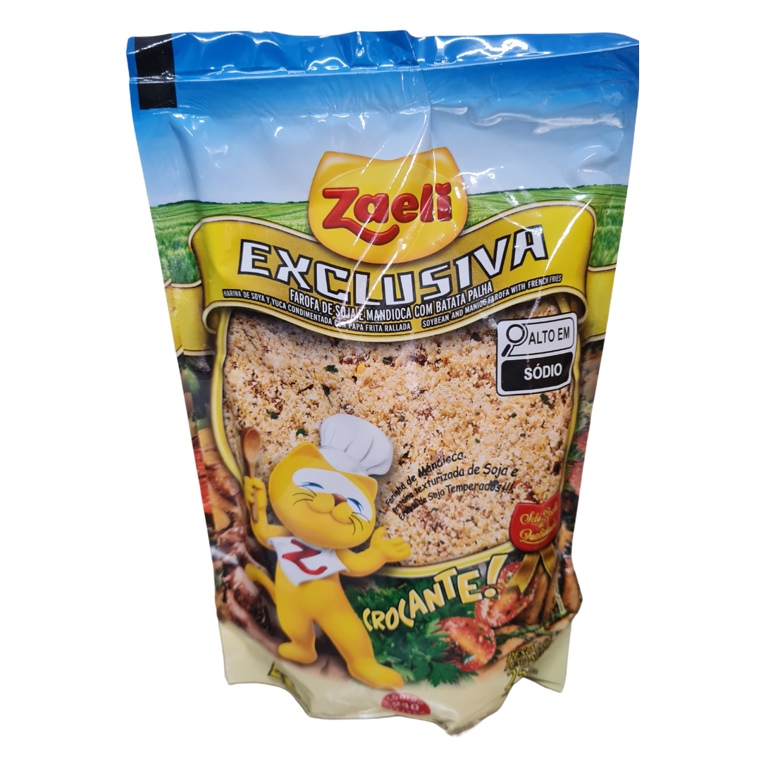 Farofa Zaeli Exclusiva crocante 250gr.