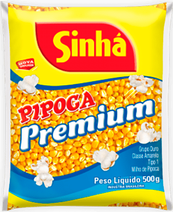 Milho para Pipoca Premium Sinhá 500g.