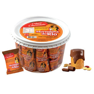 PAÇOCA ROLHA CHOCOLATE EMBRULHADA MORENINHA DO RIO POTE 500 g