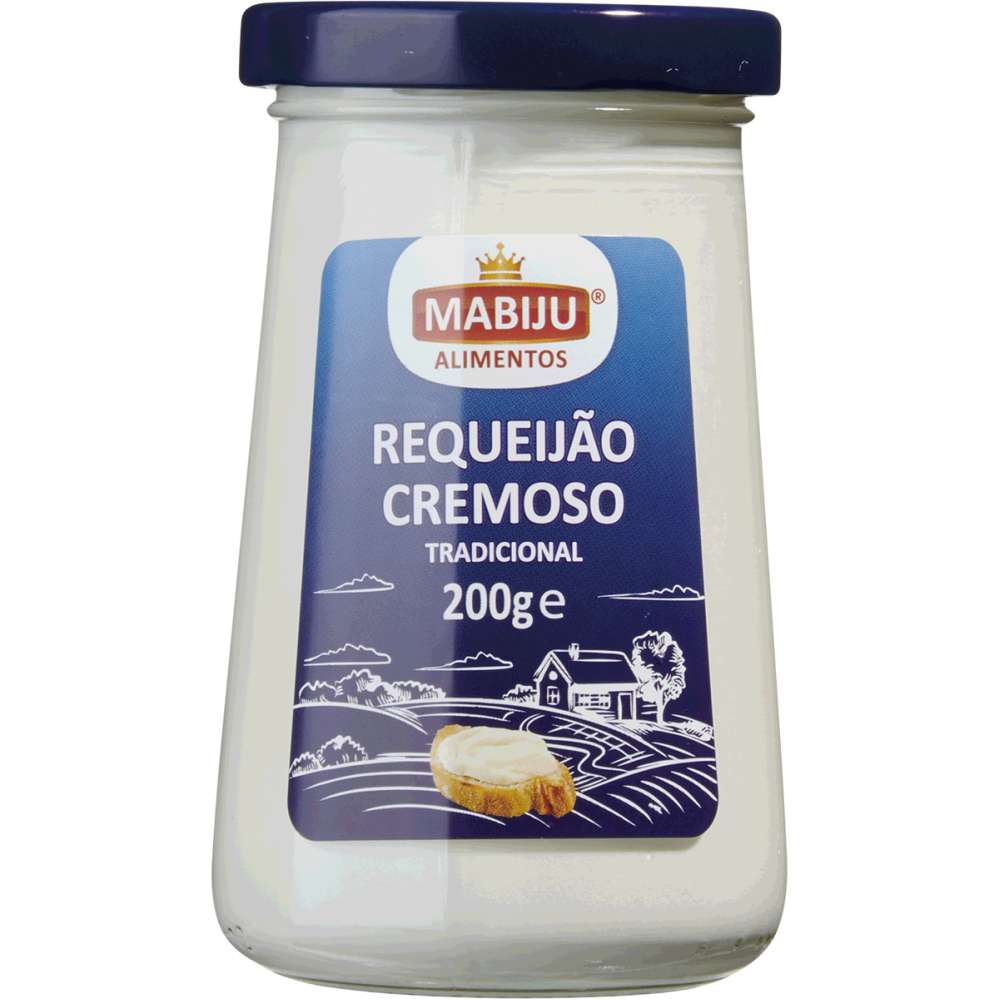Requeijao Tradicional Mabiju 220 g.