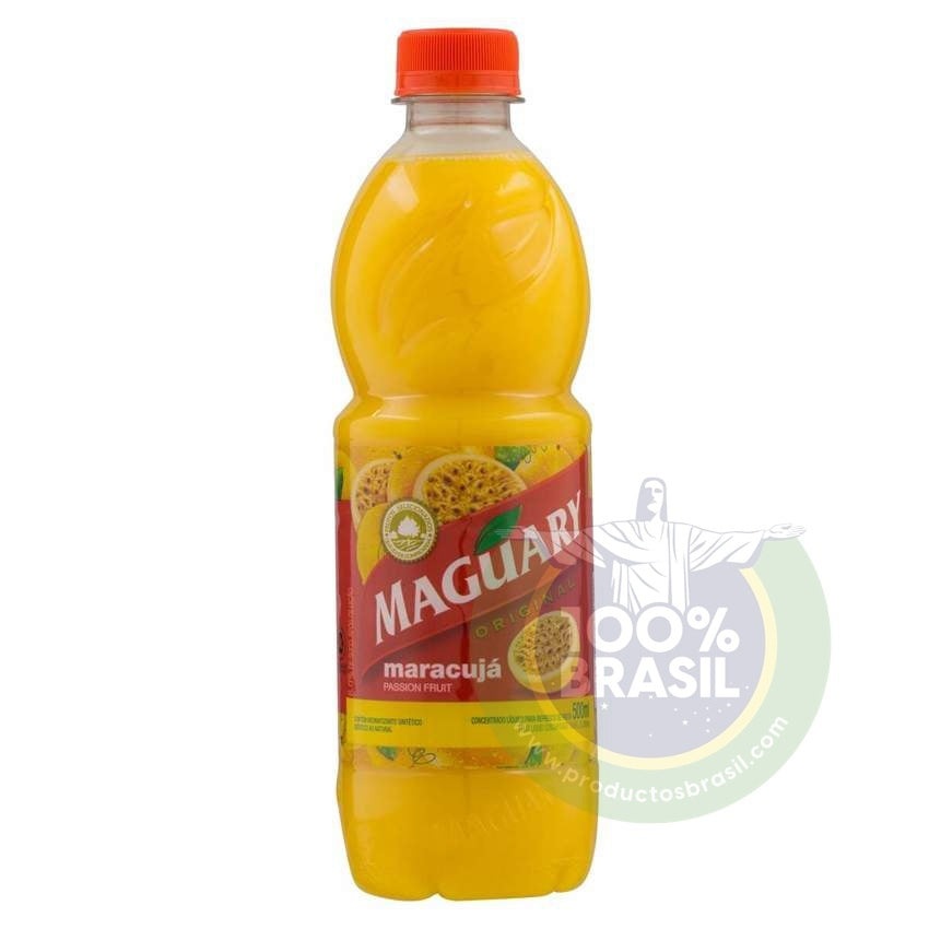 MAGUARY Suco concentrado maracujá 500 ml.(Concentrado maracuyá diluir)
