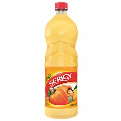 Suco concentrado de Cajú  sem acúcar Serigy 500ml.(Zumo concentrado anacardo sin azucar)