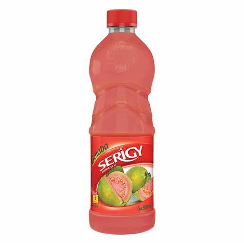Suco concentrado Goiaba serigy 500ml.