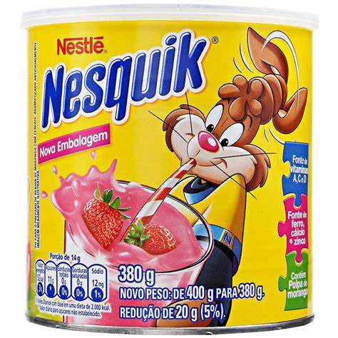 Nesquik Morango 380g.(Morango)