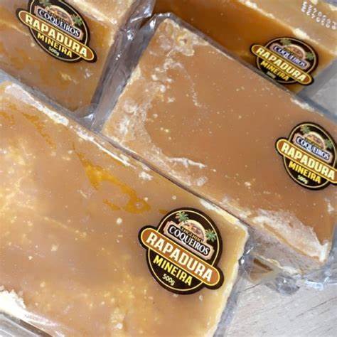 Rapadura Barra Fazenda Coqueiros 500g. Jairo tradicional