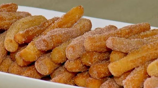 Churros de Fubá sem glúten