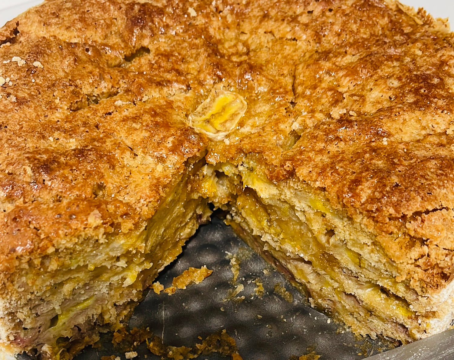 Bolo de Banana sem Leite.