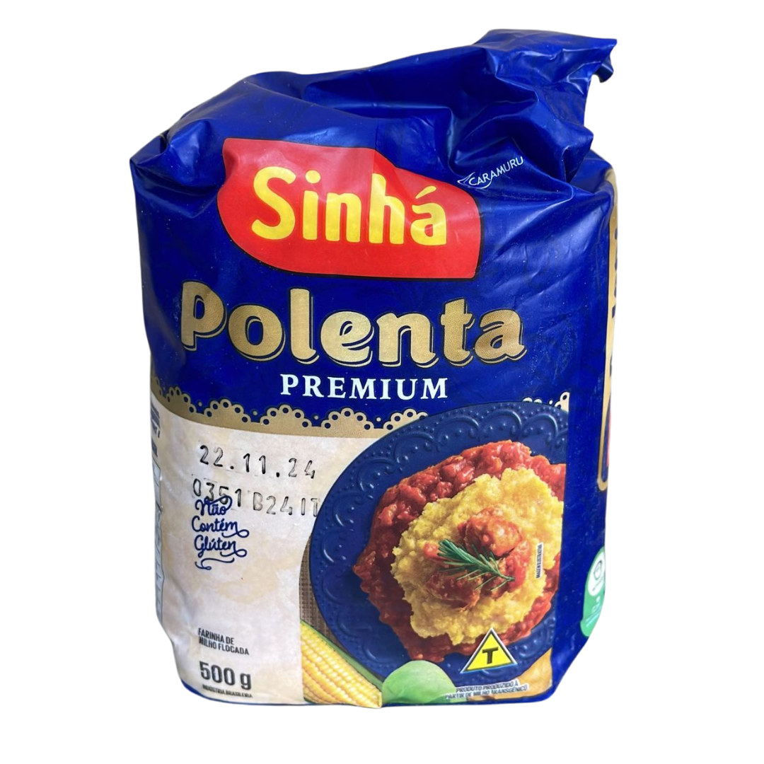 Polenta Premiun Sinhá 500g.(Harina maíz)