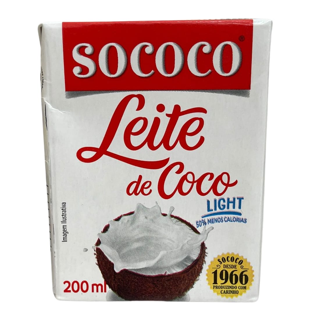 Leite de Coco Light Sococo 200ml