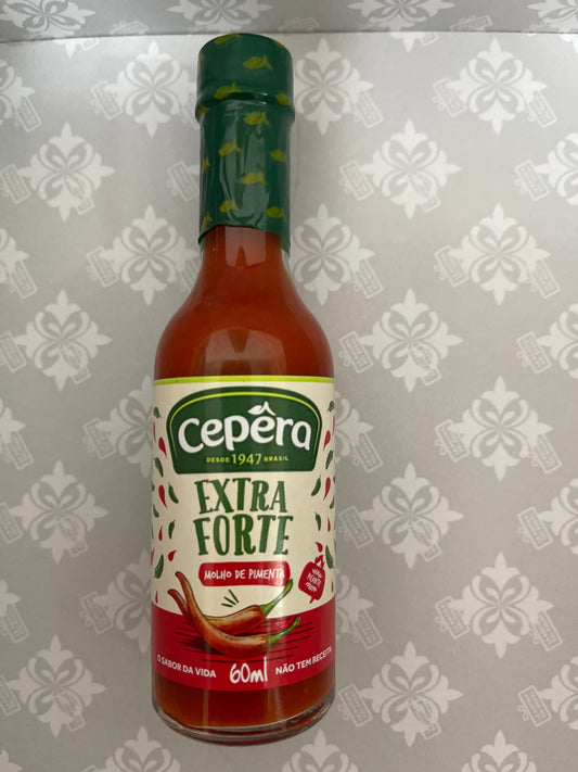 Molho Pimenta Extra Forte Cepera 60ml.(Salsa de pimienta)