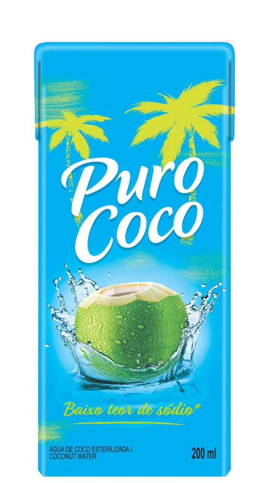 Puro coco Agua de coco 200ml