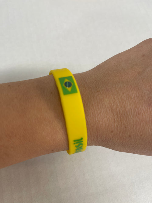🟡 Pulsera Oficial de Brasil 🇧🇷