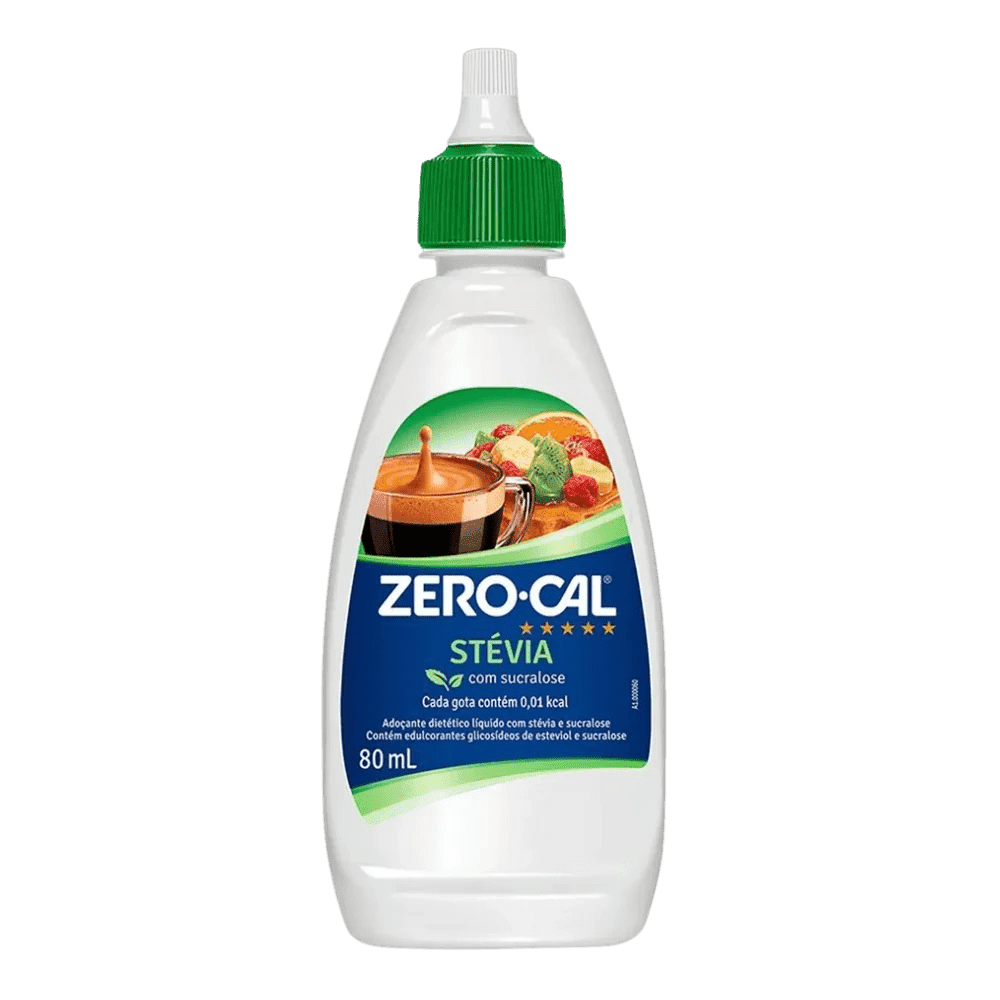 Adoçante ZEROKAL Stévia 80 ml