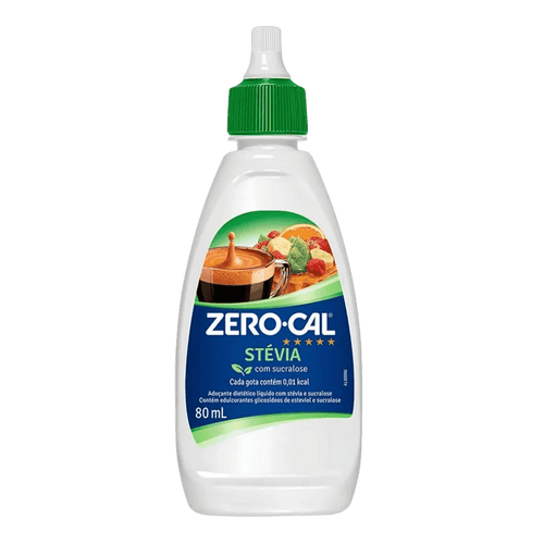 Adoçante ZEROKAL Stévia 80 ml