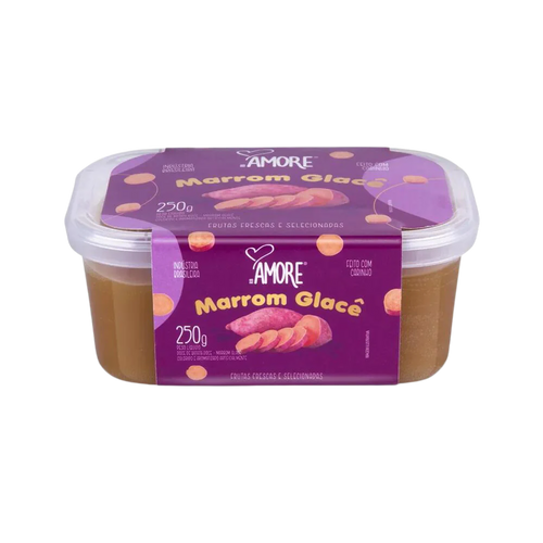 Doze Batatas Doces Amore Brown Glace da Corte Band 250G