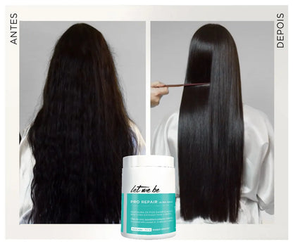 Máscara B-tox Pro Repair Ultra 500gr. Deixe-me ser. Reparação total do cabelo.