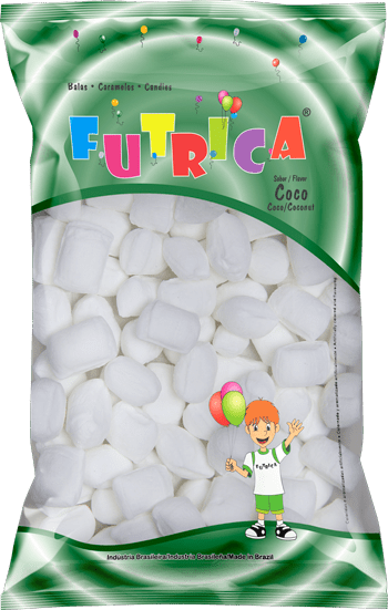 Bala de Coco Futrica 400g.(caramelos duros)