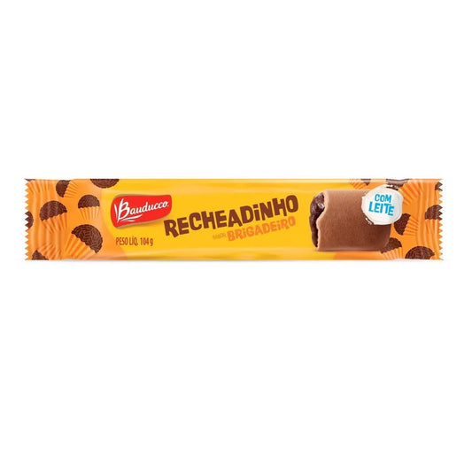 Biscoito Bauducco Recheadinho Brigadeiro 104G