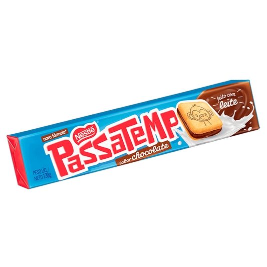 NESTLÉ  Passatempo Recheado Chocolate 130g.(Galletas rellenas chocolate)